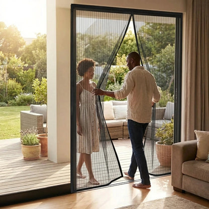 Magic Mesh Magnetic Mosquito Screen door net