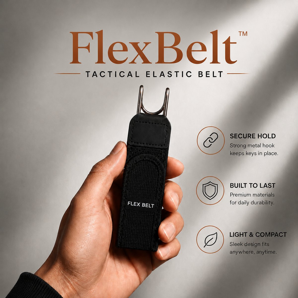 Flex Belt's BuckleLess Belt (Pack Of 2)