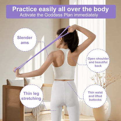 Figure 8 Workout Resistance Band for Yoga ( BUY 1 GET 1 FREE )