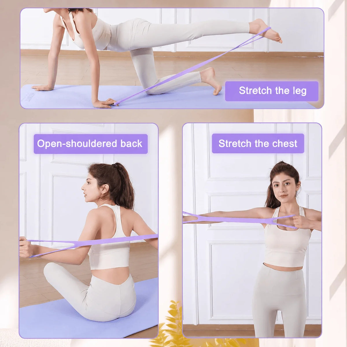 Figure 8 Workout Resistance Band for Yoga ( BUY 1 GET 1 FREE )