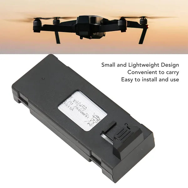 Pack of 1800 mah Drone Camera Battery For E88, E88 Pro Dual Camera, Dm 97 ,Vanguard