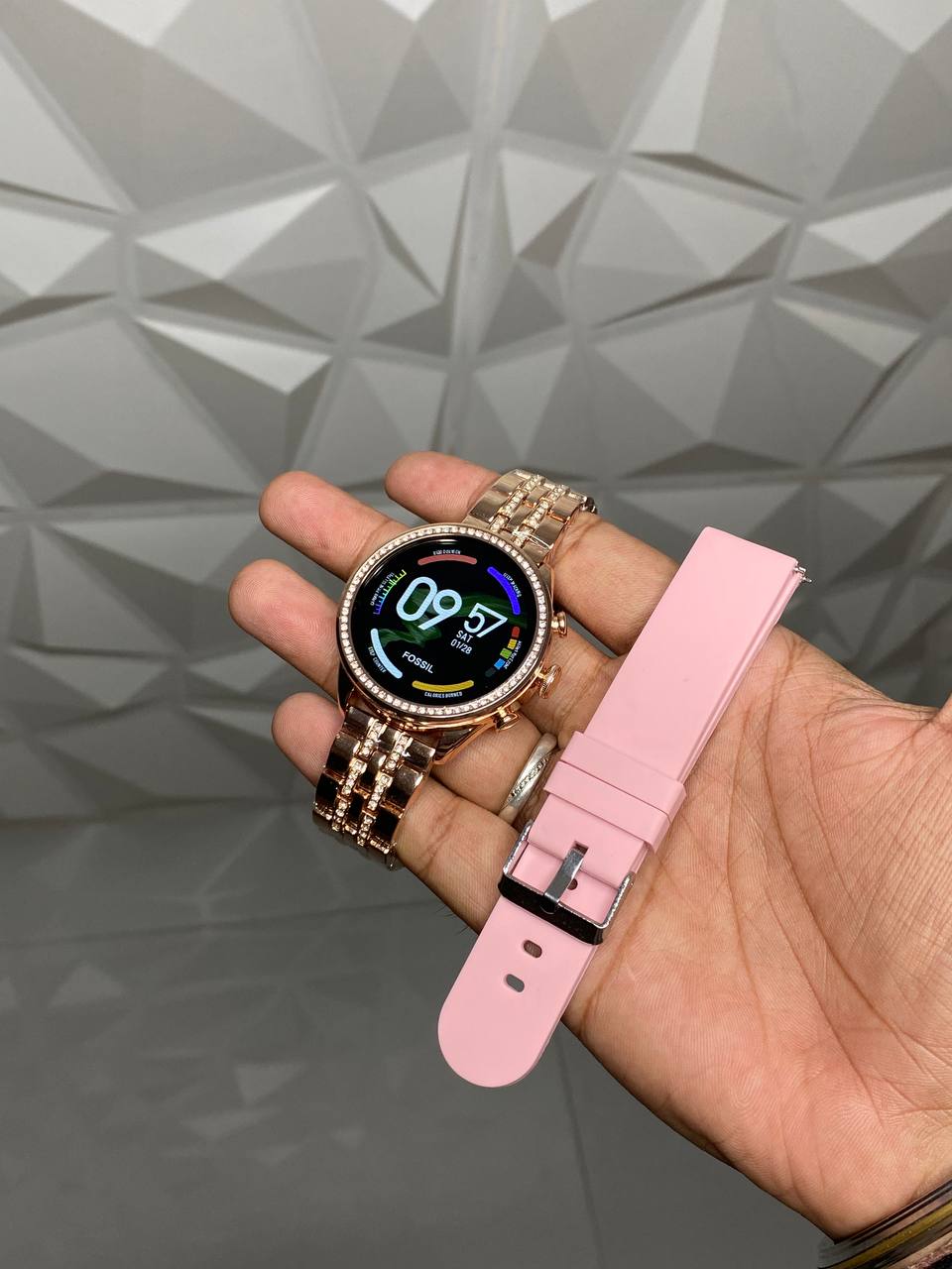 Fabgadget Gen 9 Premium Smart Watch For Girls With Free Extra Strap Free
