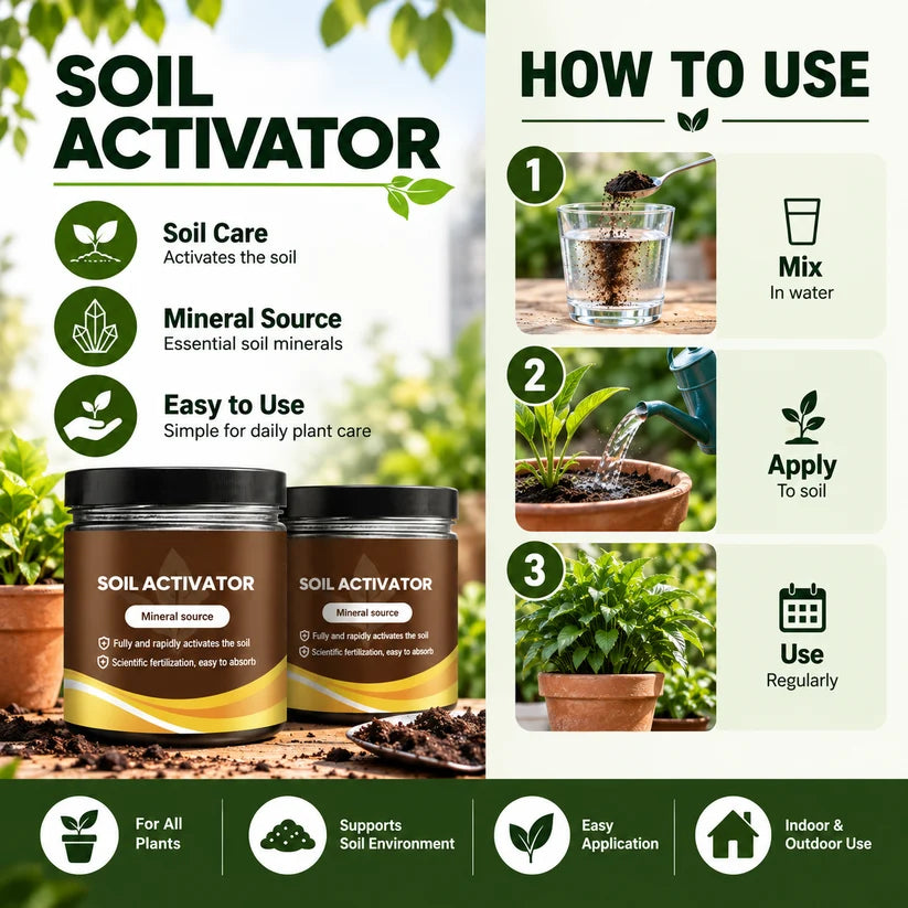 SoilBloom™ Soil Activator for Plants |  Buy 1 Get 1 Free