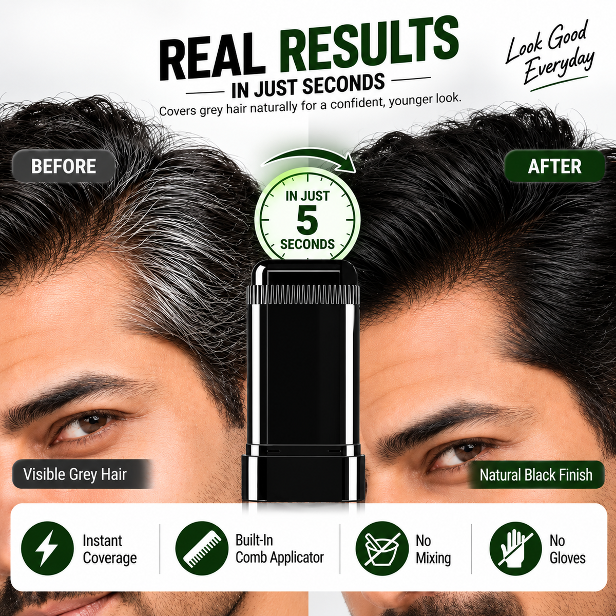 Instant Hair Dye Combo Stick