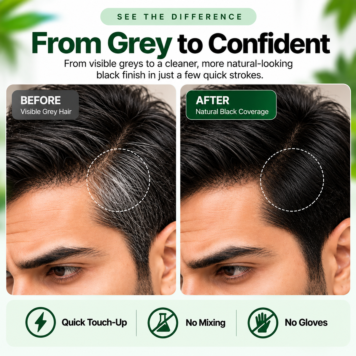 Instant Hair Dye Combo Stick