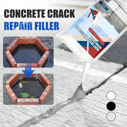 Waterproof Weather Resistant Concrete Crack Filler: Buy 1 Get 1 Free