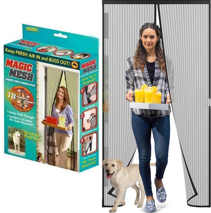 Magic Mesh Magnetic Mosquito Screen door net