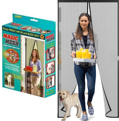 Magic Mesh Magnetic Mosquito Screen door net