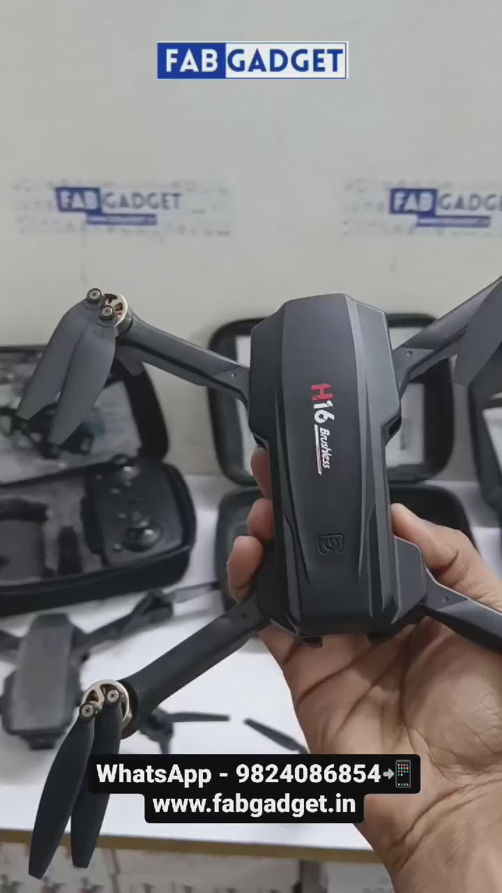 H16 Mini RC Foldable Drone With Camera Wifi Fpv Brushless Photography Quadcopter Professional Drones